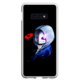 Чехол для Samsung S10E с принтом Undertale в Санкт-Петербурге, Силикон | Область печати: задняя сторона чехла, без боковых панелей | sans | undertale | андертале | андертейл | игра | подземная история | подземная сказка | санс | ундертале