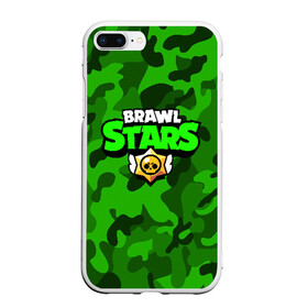 Чехол для iPhone 7Plus/8 Plus матовый с принтом BRAWL STARS в Санкт-Петербурге, Силикон | Область печати: задняя сторона чехла, без боковых панелей | brawl stars | bull | colt | leon | stars | берли | бо | брок | ворон | джесси | динамайк | дэррил | кольт | леон | мортис | нита | пайпер | пенни | поко | пэм | рикошет | спайк | тара | фрэнк | шелли | эль примо