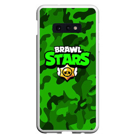 Чехол для Samsung S10E с принтом BRAWL STARS в Санкт-Петербурге, Силикон | Область печати: задняя сторона чехла, без боковых панелей | brawl stars | bull | colt | leon | stars | берли | бо | брок | ворон | джесси | динамайк | дэррил | кольт | леон | мортис | нита | пайпер | пенни | поко | пэм | рикошет | спайк | тара | фрэнк | шелли | эль примо