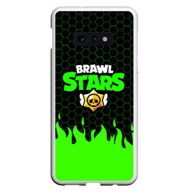 Чехол для Samsung S10E с принтом BRAWL STARS в Санкт-Петербурге, Силикон | Область печати: задняя сторона чехла, без боковых панелей | brawl stars | bull | colt | leon | stars | берли | бо | брок | ворон | джесси | динамайк | дэррил | кольт | леон | мортис | нита | пайпер | пенни | поко | пэм | рикошет | спайк | тара | фрэнк | шелли | эль примо