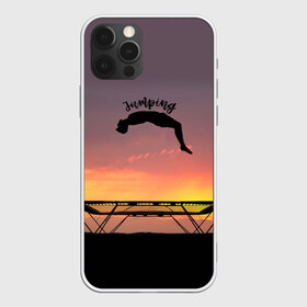 Чехол для iPhone 12 Pro Max с принтом Jumping в Санкт-Петербурге, Силикон |  | aerobics | jumping | sport | trampoline | trampoline aerobics | trampoline jumping | trampoline sport | батут | батутисты | батутный спорт | спорт