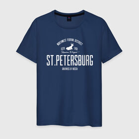 Мужская футболка хлопок с принтом Питер Iron в Санкт-Петербурге, 100% хлопок | прямой крой, круглый вырез горловины, длина до линии бедер, слегка спущенное плечо. | spb | ленинград | питер | санкт петербург | спб | я люблю питер