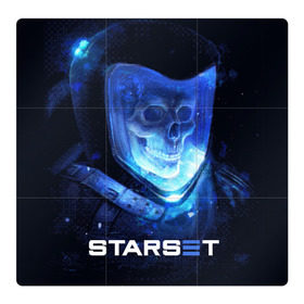 Магнитный плакат 3Х3 с принтом Starset в Санкт-Петербурге, Полимерный материал с магнитным слоем | 9 деталей размером 9*9 см | logo | rock | starset | лого | рок | старсет