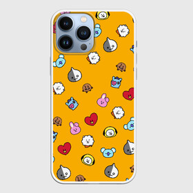 Чехол для iPhone 13 Pro Max с принтом BT21 в Санкт-Петербурге,  |  | bt21 | bt21 chimmy | bt21 cooky | bt21 koya | bt21 shooky | bt21 игрушки | bt21 купить | bt21 персонажи | bt21 чонгук | bts | bts 2019 | bts love | k pop | коя bt21 | магазин bt21