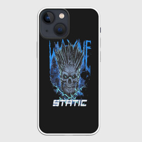 Чехол для iPhone 13 mini с принтом Static Wayne в Санкт-Петербурге,  |  | 2014 | metal | music | need for speed | nfs | only | r.i.p | rip | rock | static | static x | staticx | the | wayne static | x | метал | музыка | нфс | рок | статик | уэйн статик