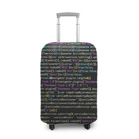Чехол для чемодана 3D с принтом PHP CODE в Санкт-Петербурге, 86% полиэфир, 14% спандекс | двустороннее нанесение принта, прорези для ручек и колес | hugo weaving | pc | the matrix | код | компьютеры | матрица | матрица 4 | программист | программный код | цифры