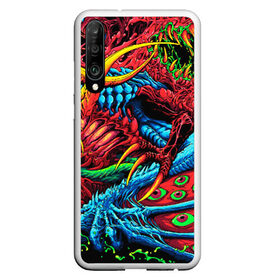 Чехол для Honor P30 с принтом CS GO hyper beast skin в Санкт-Петербурге, Силикон | Область печати: задняя сторона чехла, без боковых панелей | awp | counter strike | cs go | cs go global offensive | hyper beast | skin cs | team cs | команды cs | скины оружия | скоростной зверь | хайпер бист