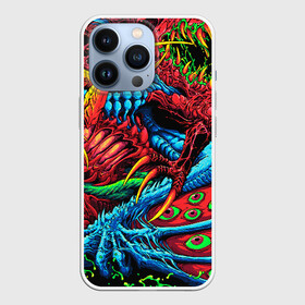 Чехол для iPhone 13 Pro с принтом CS GO hyper beast skin в Санкт-Петербурге,  |  | Тематика изображения на принте: awp | counter strike | cs go | cs go global offensive | hyper beast | skin cs | team cs | команды cs | скины оружия | скоростной зверь | хайпер бист