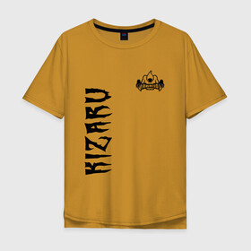 Мужская футболка хлопок Oversize с принтом KIZARU HAUNTED F. в Санкт-Петербурге, 100% хлопок | свободный крой, круглый ворот, “спинка” длиннее передней части | family | haunted | karmageddon | karmagedon | kizaru | кармагеддон | кармагедон | кизару | фэмили | хаунтед