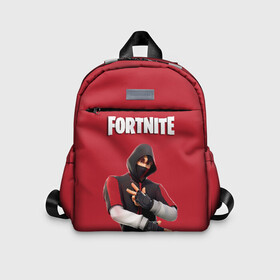 Детский рюкзак 3D с принтом IKONIK FORTNITE в Санкт-Петербурге, 100% полиэстер | лямки с регулируемой длиной, сверху петелька, чтобы рюкзак можно было повесить на вешалку. Основное отделение закрывается на молнию, как и внешний карман. Внутри дополнительный карман. По бокам два дополнительных кармашка | 10 | battle | fort | fortnite | ikonik | royale | season | битва | иконик | королевская | сезон | форт | фортнайт