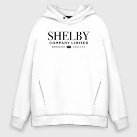 Мужское худи Oversize хлопок с принтом Shelby company limited в Санкт-Петербурге, френч-терри — 70% хлопок, 30% полиэстер. Мягкий теплый начес внутри —100% хлопок | боковые карманы, эластичные манжеты и нижняя кромка, капюшон на магнитной кнопке | gin | peaky blinders | shelby | the garrison | альфи соломонс | артур | банда | братья | гаррисон | грейс берджесс | джин | джон | криминал | мафия | острые козырьки | сериал | томас | финн | шелби