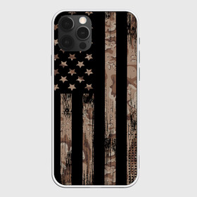 Чехол для iPhone 12 Pro с принтом American Flag Camo в Санкт-Петербурге, силикон | область печати: задняя сторона чехла, без боковых панелей | eagle | states | united | usa | армейские | армия | камуфляж | орел | служба | снайпер | соединенных | солдат | сша | форма | штатов