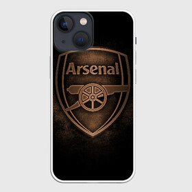 Чехол для iPhone 13 mini с принтом Arsenal в Санкт-Петербурге,  |  | arsenal | arsenal fc | the gunners | английский клуб | арсенал | лондон | лондонский арсенал | премьер лига | футбол | футболист | футбольный клуб