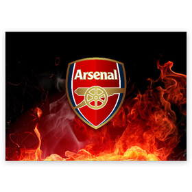 Поздравительная открытка с принтом Arsenal в Санкт-Петербурге, 100% бумага | плотность бумаги 280 г/м2, матовая, на обратной стороне линовка и место для марки
 | Тематика изображения на принте: arsenal | arsenal fc | the gunners | английский клуб | арсенал | лондон | лондонский арсенал | премьер лига | футбол | футболист | футбольный клуб