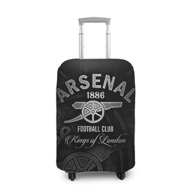Чехол для чемодана 3D с принтом Arsenal в Санкт-Петербурге, 86% полиэфир, 14% спандекс | двустороннее нанесение принта, прорези для ручек и колес | arsenal | arsenal fc | the gunners | английский клуб | арсенал | лондон | лондонский арсенал | премьер лига | футбол | футболист | футбольный клуб