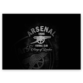 Поздравительная открытка с принтом Arsenal в Санкт-Петербурге, 100% бумага | плотность бумаги 280 г/м2, матовая, на обратной стороне линовка и место для марки
 | arsenal | arsenal fc | the gunners | английский клуб | арсенал | лондон | лондонский арсенал | премьер лига | футбол | футболист | футбольный клуб