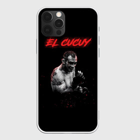 Чехол для iPhone 12 Pro с принтом EL CUCUY в Санкт-Петербурге, силикон | область печати: задняя сторона чехла, без боковых панелей | cucuy | el cucuy | mma | tony ferguson | ufc | бабайка | бугимен | конор | мма | орел | тони | тони фергюсон | хабиб | эль кукуй | юфс