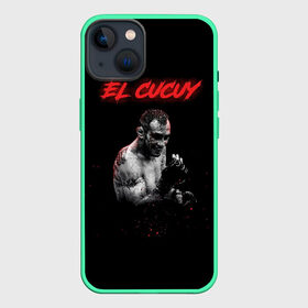 Чехол для iPhone 13 с принтом EL CUCUY в Санкт-Петербурге,  |  | cucuy | el cucuy | mma | tony ferguson | ufc | бабайка | бугимен | конор | мма | орел | тони | тони фергюсон | хабиб | эль кукуй | юфс