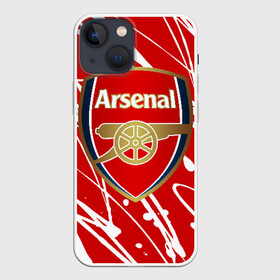 Чехол для iPhone 13 mini с принтом Arsenal в Санкт-Петербурге,  |  | arsenal | arsenal fc | the gunners | английский клуб | арсенал | лондон | лондонский арсенал | премьер лига | футбол | футболист | футбольный клуб