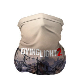 Бандана-труба 3D с принтом DYING LIGHT 2 в Санкт-Петербурге, 100% полиэстер, ткань с особыми свойствами — Activecool | плотность 150‒180 г/м2; хорошо тянется, но сохраняет форму | dying light | dying light 2 | dying light the following | dying light: the following | horror | survivor | зомби | игры | умирающий свет