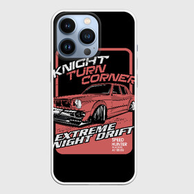 Чехол для iPhone 13 Pro с принтом Extreme night drift в Санкт-Петербурге,  |  | Тематика изображения на принте: auto | car | cars | concept | crash | drift | drifting | extreme | fast | garage | race | racing | rally | super | turbo | автомобил | быстрый | дрифт | классика | экстрим