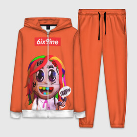 Женский костюм 3D с принтом 6ix9ine   STOOPID в Санкт-Петербурге,  |  | Тематика изображения на принте: 6ix9ine | gangsta | gangsta rap | hip hop | rap | scum gang | stoopid | tekashi | trap | гэнгста | гэнгста рэп | рэп | текаши | трэп | хип хоп