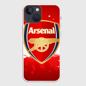 Чехол для iPhone 13 mini с принтом Arsenal в Санкт-Петербурге,  |  | arsenal | arsenal fc | the gunners | английский клуб | арсенал | лондон | лондонский арсенал | премьер лига | футбол | футболист | футбольный клуб