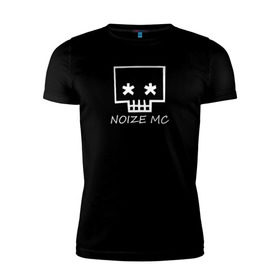 Мужская футболка премиум с принтом Noize MC в Санкт-Петербурге, 92% хлопок, 8% лайкра | приталенный силуэт, круглый вырез ворота, длина до линии бедра, короткий рукав | music | noize mc | rap | trend | музыка | новинки | рэп | тренды