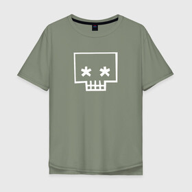 Мужская футболка хлопок Oversize с принтом Noize MC в Санкт-Петербурге, 100% хлопок | свободный крой, круглый ворот, “спинка” длиннее передней части | music | noize mc | rap | trend | музыка | новинки | рэп | тренды