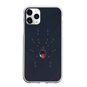 Чехол для iPhone 11 Pro матовый с принтом Каракурт в Санкт-Петербурге, Силикон |  | Тематика изображения на принте: marvel | spider | австралия | арахнофобия | вдова | кокон | красная | марвел | муха | насекомое | нить | паутина | полосы | сеть | спайдер | супергерой | тарантул | укус | фобия | черная | яд