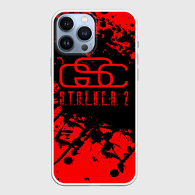 Чехол для iPhone 13 Pro Max с принтом Stalker GSC red в Санкт-Петербурге,  |  | Тематика изображения на принте: gsc game world | stalker | stalker 2 | stalker 2 дата | stalker 2 прохождение | stalker red | stalker майка | скачать stalker 2 | сталкер | сталкер майка | сталкер свидшот