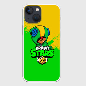 Чехол для iPhone 13 mini с принтом BRAWL STARS LEON в Санкт-Петербурге,  |  | brawl stars | bull | colt | leon | stars | берли | бо | брок | ворон | джесси | динамайк | дэррил | кольт | леон | мортис | нита | пайпер | пенни | поко | пэм | рикошет | спайк | тара | фрэнк | шелли | эль примо