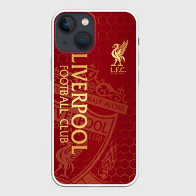 Чехол для iPhone 13 mini с принтом Ливерпуль в Санкт-Петербурге,  |  | liverpool | liverpool fc | ynwa | you never walk alone | ливерпуль | фан ливерпуля | фанатская | футбол | футболист | футбольный клуб | энфильд