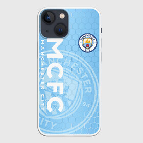 Чехол для iPhone 13 mini с принтом Манчестер Сити в Санкт-Петербурге,  |  | manchester city | manchester city football club | the citizens | апл | горожане | ман сити | мансит | манчестер | манчестер сити | фанатская | футбол | футбольная | футбольный клуб