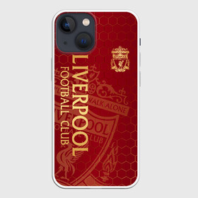 Чехол для iPhone 13 mini с принтом Ливерпуль в Санкт-Петербурге,  |  | liverpool | liverpool fc | ynwa | you never walk alone | ливерпуль | фан ливерпуля | фанатская | футбол | футболист | футбольный клуб | энфильд