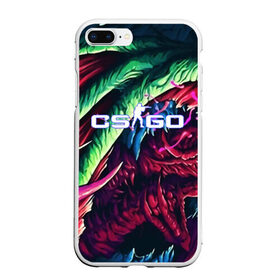 Чехол для iPhone 7Plus/8 Plus матовый с принтом CSGO-HYPER BEAST в Санкт-Петербурге, Силикон | Область печати: задняя сторона чехла, без боковых панелей | awp | counter strike | cs go | cs go global offensive | hyper beast | skin cs | team cs | команды cs | скины оружия | скоростной зверь | хайпер бист