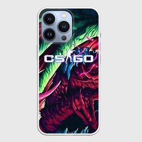 Чехол для iPhone 13 Pro с принтом CS:GO HYPER BEAST в Санкт-Петербурге,  |  | Тематика изображения на принте: awp | counter strike | cs go | cs go global offensive | hyper beast | skin cs | team cs | команды cs | скины оружия | скоростной зверь | хайпер бист