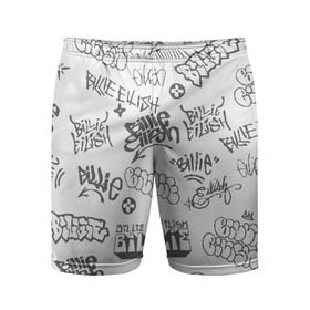 Мужские шорты 3D спортивные с принтом Billie Eilish Graffiti Gray в Санкт-Петербурге,  |  | Тематика изображения на принте: billie | eilish | graffiti | grunge | айлиш | беляш | беляшик | билли | биляш | граффити | татуировки