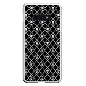 Чехол для Samsung S10E с принтом KILLER QUEEN SKULL в Санкт-Петербурге, Силикон | Область печати: задняя сторона чехла, без боковых панелей | adventure | jojo | jojo s bizarre | jojo’s bizarre adventure | killer queen | аниме | джоджо | манга | невероятные приключения джоджо