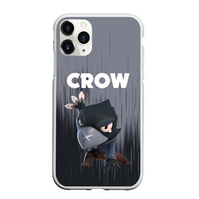 Чехол для iPhone 11 Pro Max матовый с принтом BRAWL STARS CROW в Санкт-Петербурге, Силикон |  | android | brawl stars | colt | crow | games | leon | penny | poco. | shelly | spike | wanted | брав | бравл старс | звезды | игры | мобильные игры | старс