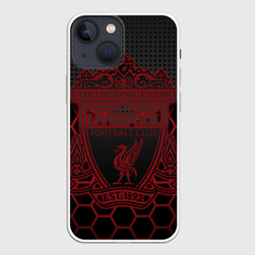 Чехол для iPhone 13 mini с принтом Liverpool F.C. в Санкт-Петербурге,  |  | anfield | champions league | doelpunt | espn | goals | league | lfc | liverpool fc | madrid | melwood | mo salah | premier | voetbal | ziggo | британский | клуб | ливерпуль | футбольный