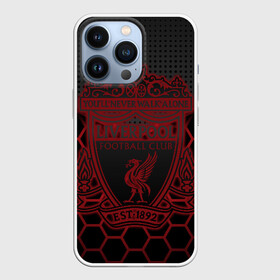 Чехол для iPhone 13 Pro с принтом Liverpool F.C. в Санкт-Петербурге,  |  | anfield | champions league | doelpunt | espn | goals | league | lfc | liverpool fc | madrid | melwood | mo salah | premier | voetbal | ziggo | британский | клуб | ливерпуль | футбольный