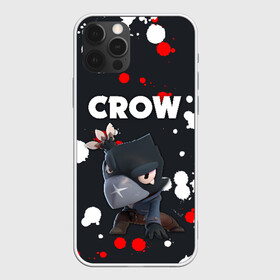 Чехол для iPhone 12 Pro с принтом BRAWL STARS CROW в Санкт-Петербурге, силикон | область печати: задняя сторона чехла, без боковых панелей | android | brawl stars | colt | crow | games | leon | penny | poco. | shelly | spike | wanted | брав | бравл старс | звезды | игры | мобильные игры | старс