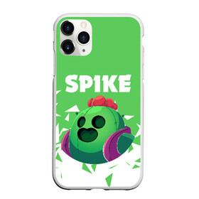 Чехол для iPhone 11 Pro Max матовый с принтом BRAWL STARS SPIKE в Санкт-Петербурге, Силикон |  | android | brawl stars | colt | crow | games | leon | penny | poco. | shelly | spike | wanted | брав | бравл старс | звезды | игры | мобильные игры | старс