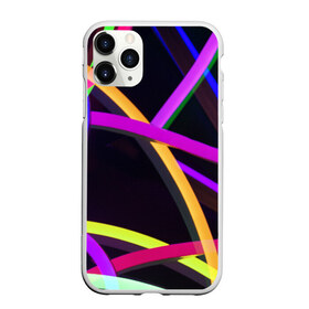 Чехол для iPhone 11 Pro матовый с принтом Светящиеся полосы в Санкт-Петербурге, Силикон |  | abstract | neon | абстрактно | абстрактный | абстракция | линии | неон | неонка | неоновая | неоновые | неоновый | полоски | полосы | разноцветные | светящиеся | цветные