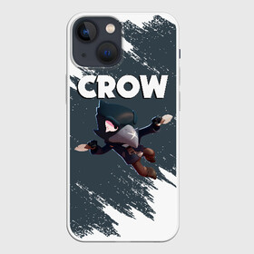 Чехол для iPhone 13 mini с принтом BRAWL STARS CROW в Санкт-Петербурге,  |  | brawl stars | bull | colt | crow | leon | stars | берли | бо | брок | ворон | джесси | динамайк | дэррил | кольт | леон | мортис | нита | пайпер | пенни | поко | пэм | рикошет | спайк | фрэнк | шелли | эль примо