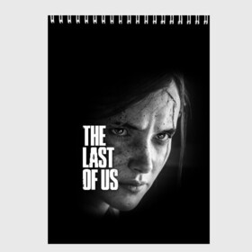 Скетчбук с принтом THE LAST OF US в Санкт-Петербурге, 100% бумага
 | 48 листов, плотность листов — 100 г/м2, плотность картонной обложки — 250 г/м2. Листы скреплены сверху удобной пружинной спиралью | cicadas | fireflies | the last of us | the last of us part 2 | джоэл | последние из нас | цикады | элли