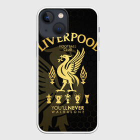 Чехол для iPhone 13 mini с принтом Ливерпуль в Санкт-Петербурге,  |  | liverpool | liverpool fc | ynwa | you never walk alone | ливерпуль | фан ливерпуля | фанатская | футбол | футболист | футбольный клуб | энфильд