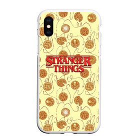 Чехол для iPhone XS Max матовый с принтом Stranger Thing Pancakes в Санкт-Петербурге, Силикон | Область печати: задняя сторона чехла, без боковых панелей | beyond | eleven | hopper | jane | mike | stranger | things | wheeler | дастин | дела | джейн | загадочные | майк | одиннадцать | очень | события | странные | уилер | хендерсон | хоппер