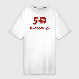 Платье-футболка хлопок с принтом 50 Blessings в Санкт-Петербурге,  |  | 50 blessings | 50 благословений | 80 е | hotline | miami | number | retrowave | usa | wrong | америка | горячая линия | майами | ретроваве | сша